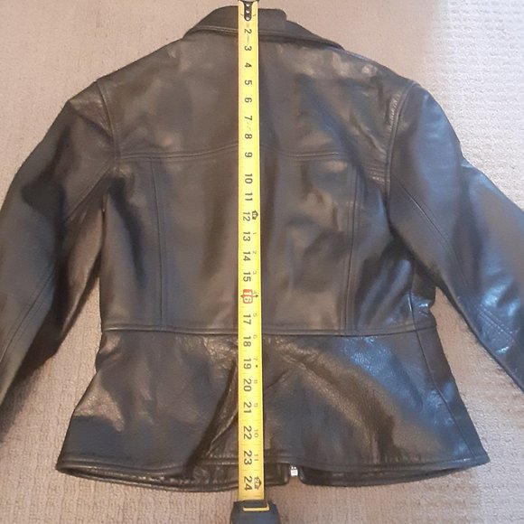 Rudsak Genuine Leather Black Jacket. S/M- Excellent Condition - Picture 8 of 12